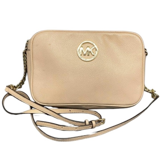 Michael Kors Handbags - Michael Kors Fulton Leather Crossbody Bag
